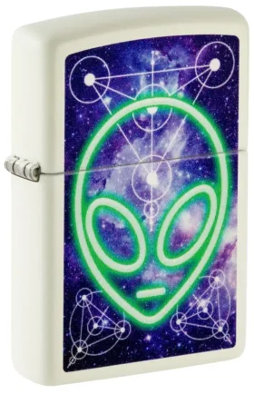Motif extraterrestre lumineux