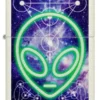 Motif extraterrestre lumineux