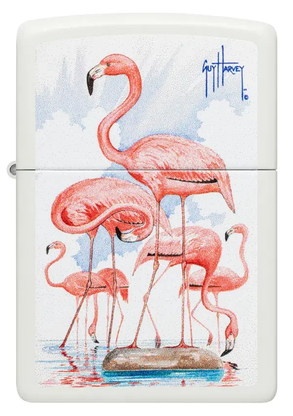 Motif « Flamants roses » de Guy Harvey Motif « Flamants roses » de Guy Harvey