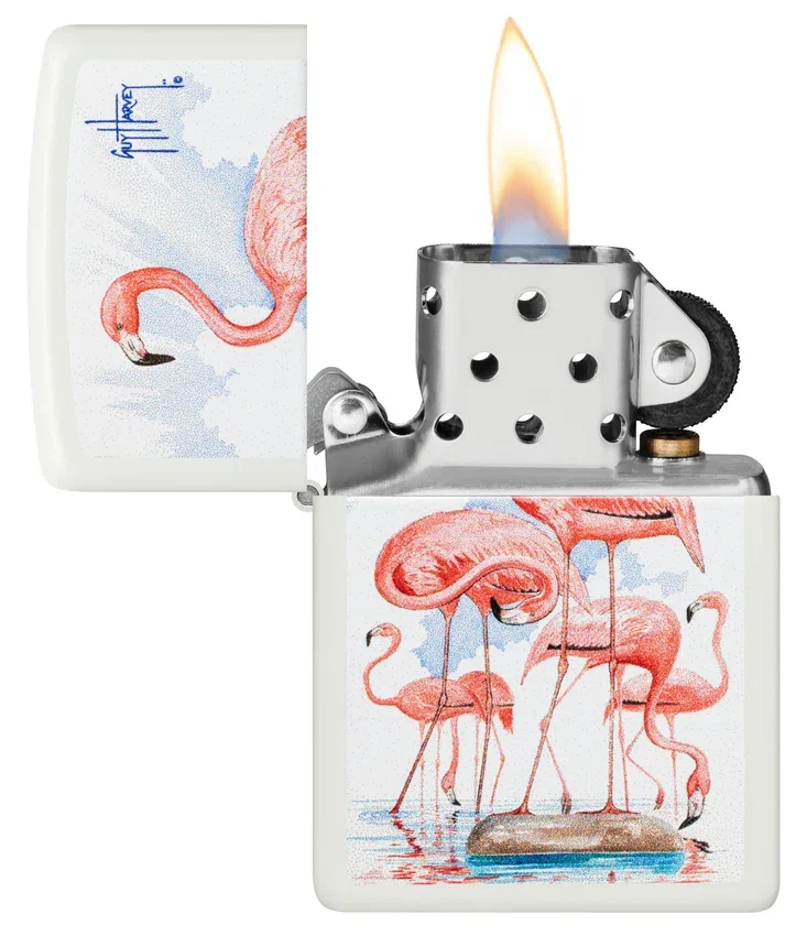 Motif « Flamants roses » de Guy Harvey Motif « Flamants roses » de Guy Harvey