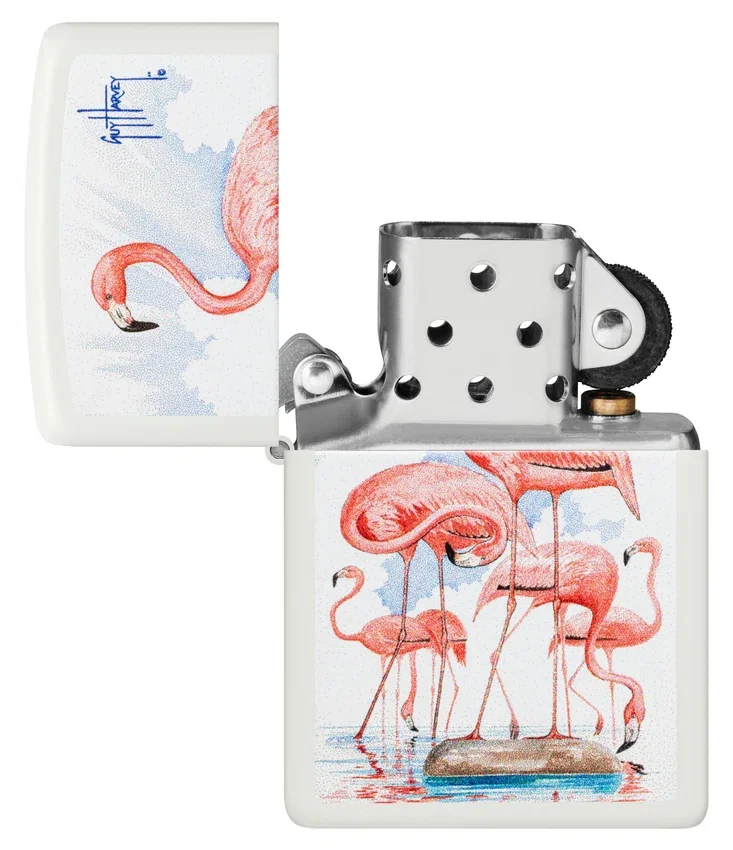 Motif « Flamants roses » de Guy Harvey Motif « Flamants roses » de Guy Harvey