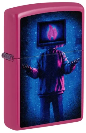 Motif « Flame TV Man »