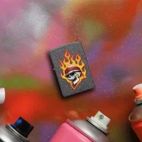 Motif « Flaming Skull » de Rietveld®