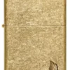 Motif « flamme » en laiton vieilli Armor®