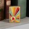 Motif « Flamme rayonnante » Motif « Flamme rayonnante »