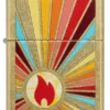 Motif « Flamme rayonnante » Motif « Flamme rayonnante »