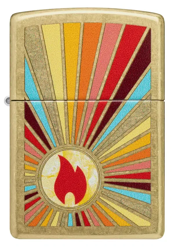 Motif « Flamme rayonnante » Motif « Flamme rayonnante »
