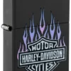 Motif « Flammes violettes » Harley-Davidson®