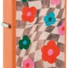 Motif floral ondulé