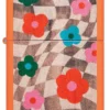 Motif floral ondulé