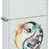 Motif floral Yin et Yang Motif floral Yin et Yang