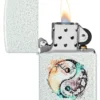Motif floral Yin et Yang Motif floral Yin et Yang