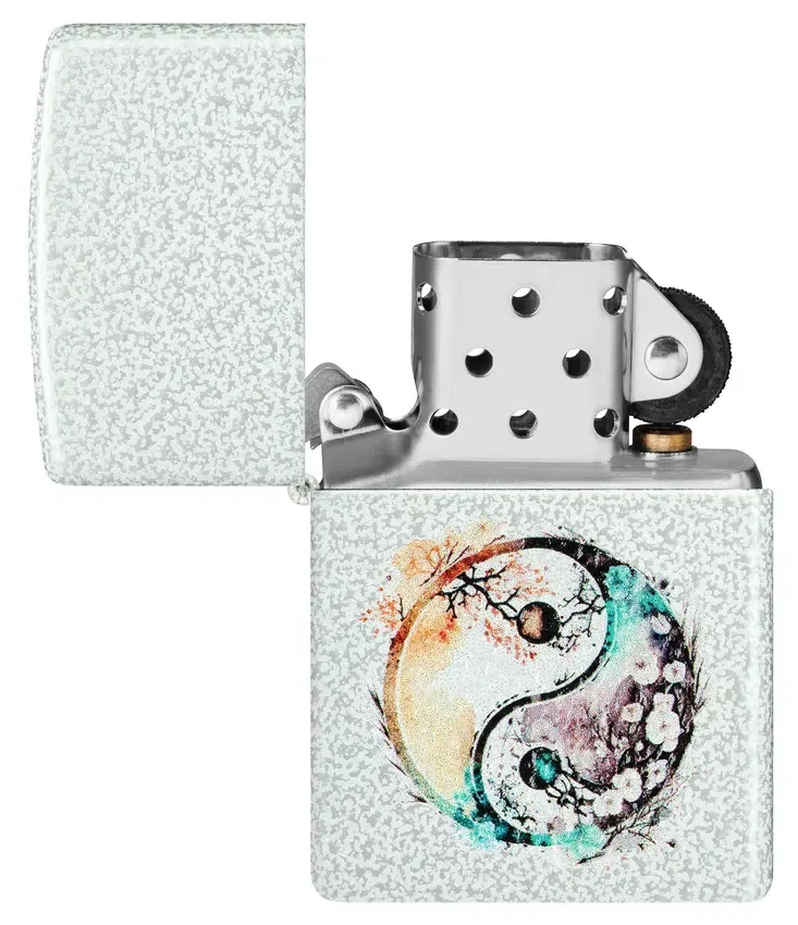 Motif floral Yin et Yang Motif floral Yin et Yang