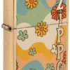Motif « Flower Power » de zippo