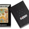 Motif « Flower Power » de zippo