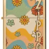 Motif « Flower Power » de zippo