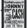 Motif « Folsom State » de Johnny Cash