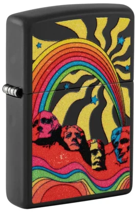 Motif « Hippie » du Mont Rushmore