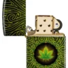 Motif « Labyrinthe de cannabis »