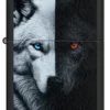 Motif « Les deux loups »