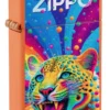 Motif léopard zippo