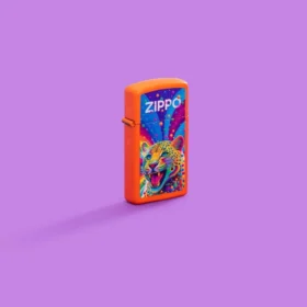Motif léopard zippo