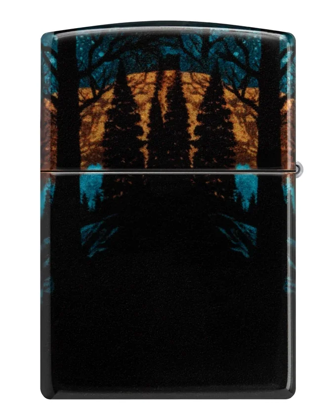 Motif « Loup au clair de lune » Motif « Loup au clair de lune »