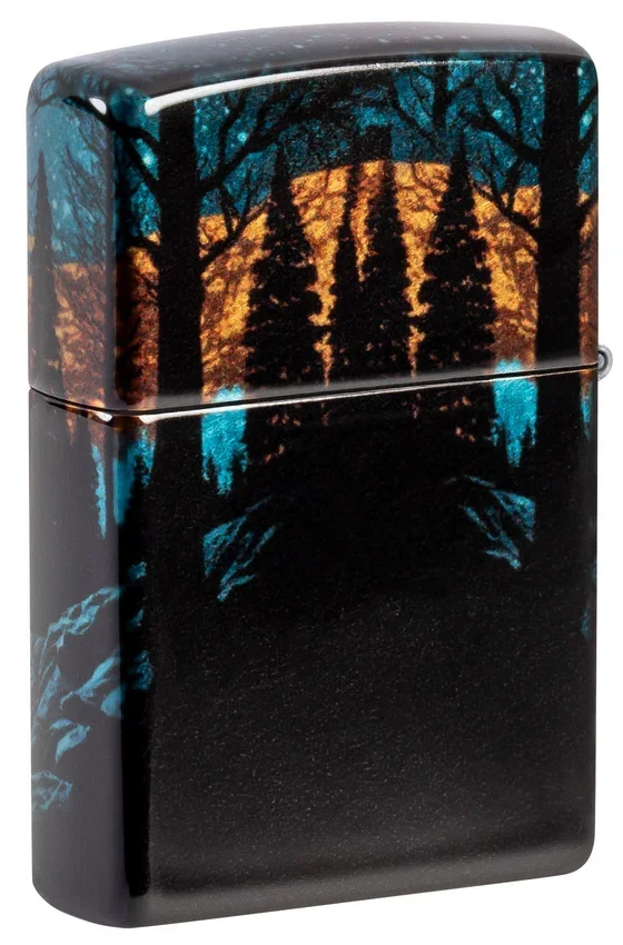 Motif « Loup au clair de lune » Motif « Loup au clair de lune »