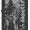Motif « Loup hurlant » Motif « Loup hurlant »