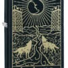 Motif « Loup » inspiré des cartes de tarot