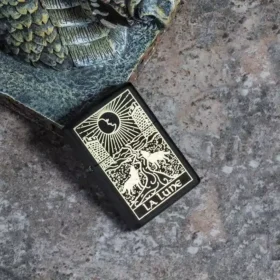 Motif « Loup » inspiré des cartes de tarot