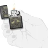 Motif « Loup » inspiré des cartes de tarot
