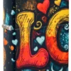 Motif « Love » inspiré des fresques murales