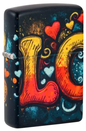 Motif « Love » inspiré des fresques murales