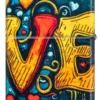 Motif « Love » inspiré des fresques murales