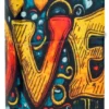 Motif « Love » inspiré des fresques murales