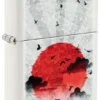 Motif « Lune rouge »