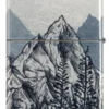 Motif « Mountain Sketch »