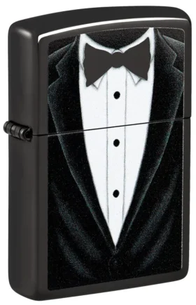 Motif nœud papillon noir