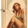 Motif pin-up western
