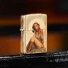 Motif pin-up western