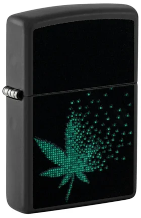 Motif « Pixel Cannabis »