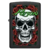 Motif « Poison » : crâne et roses Motif « Poison » : crâne et roses