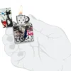 Motif Pop Art zippo