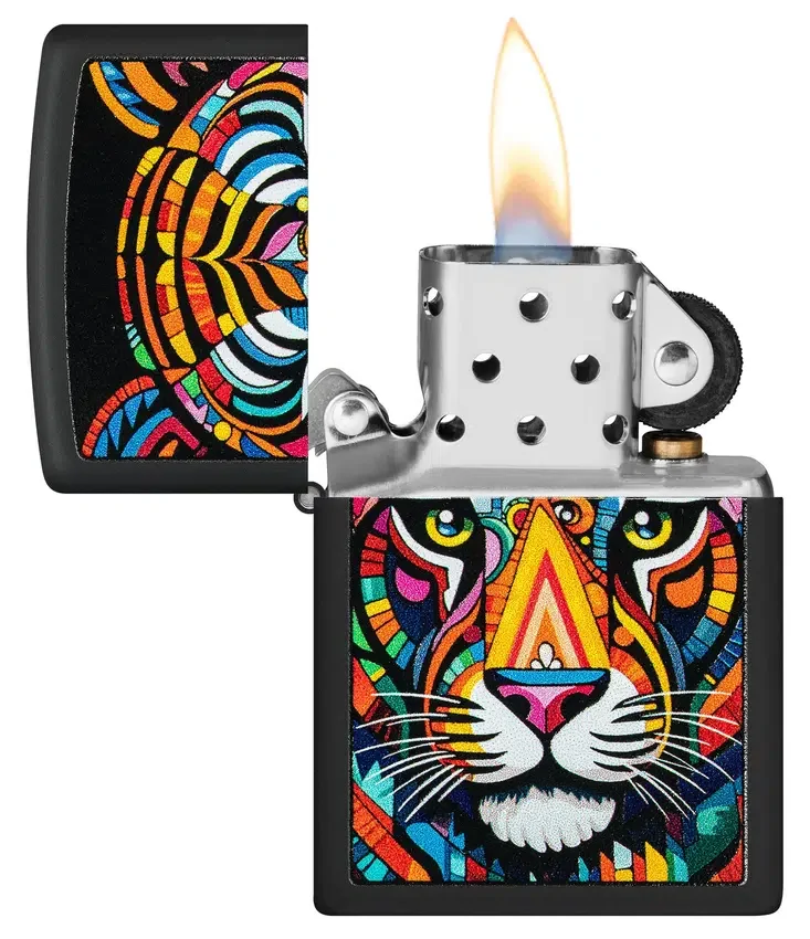 Motif « rayures de tigre » Motif « rayures de tigre »