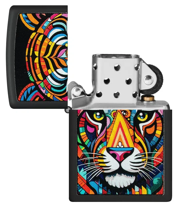 Motif « rayures de tigre » Motif « rayures de tigre »