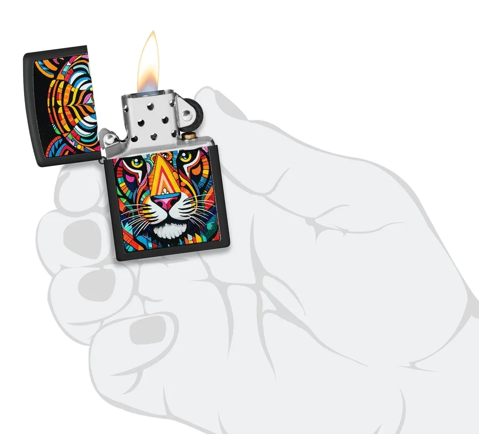 Motif « rayures de tigre » Motif « rayures de tigre »