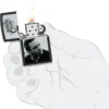 Motif représentant Johnny Cash