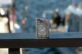 Motif représentant l’écusson de la Garde côtière américaine