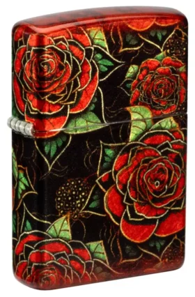 Motif « Roses en fleur »